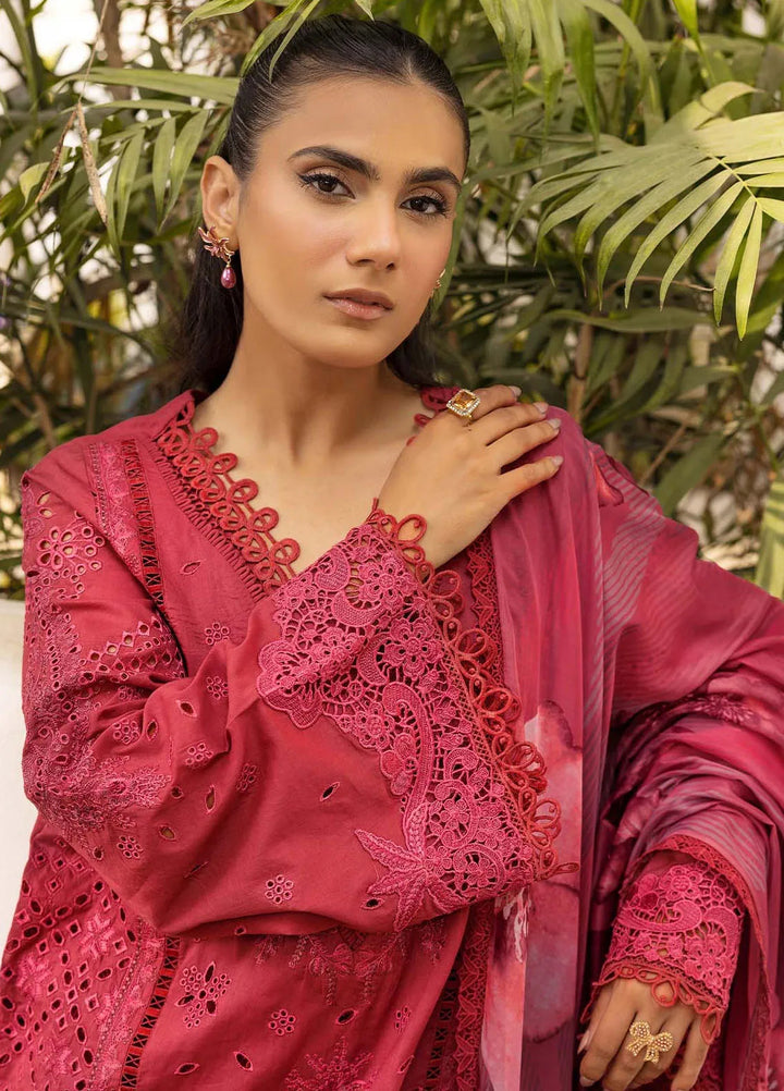Motifz Embroidered Lawn Suit Unstitched 3 Piece MT25PL 5304 - Summer Collection