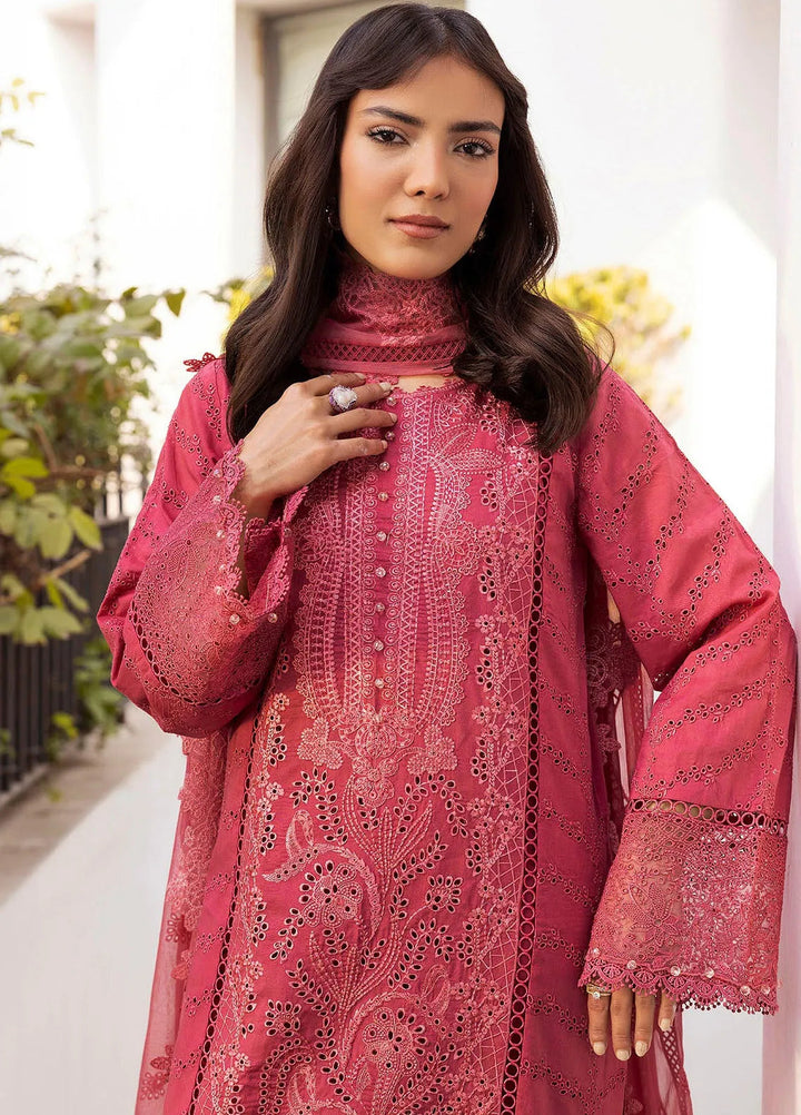 Motifz Embroidered Lawn Suit Unstitched 3 Piece MT25PL 5305 - Summer Collection
