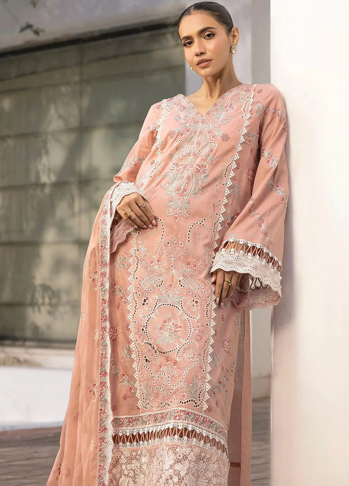 Motifz Embroidered Lawn Suit Unstitched 3 Piece MT25PL 5309 - Summer Collection