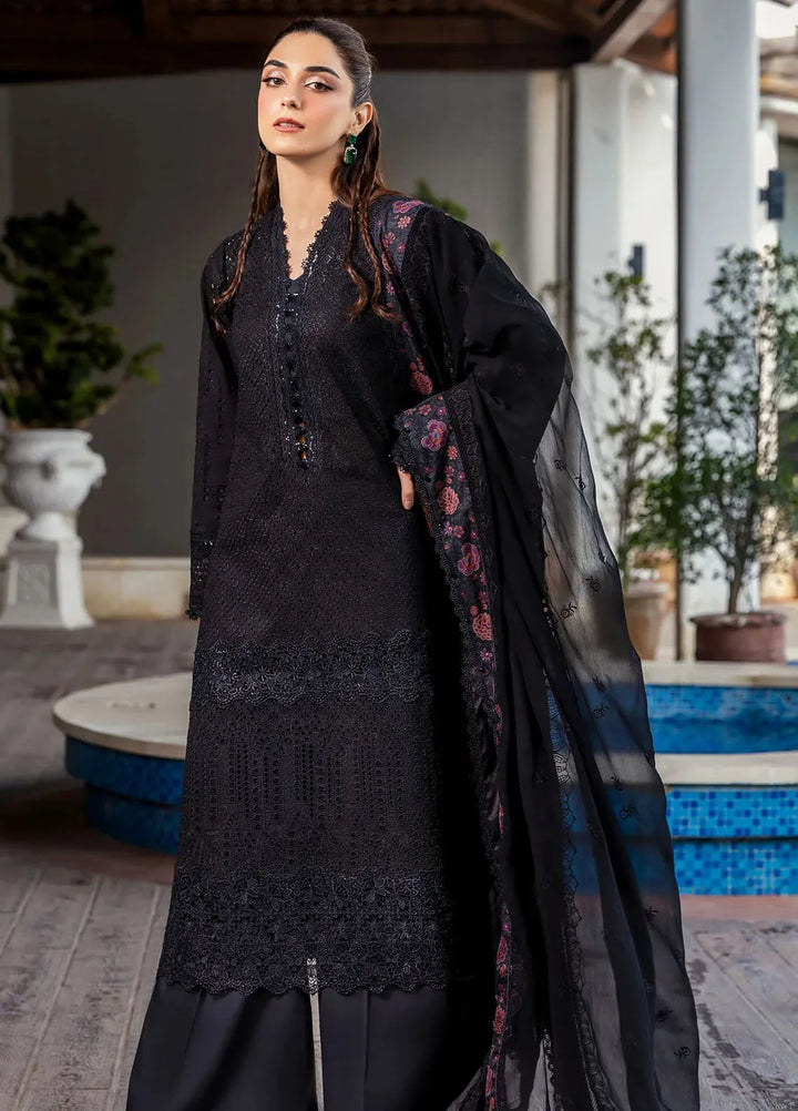 Motifz Embroidered Lawn Suit Unstitched 3 Piece MT25PL 5326 - Summer Collection