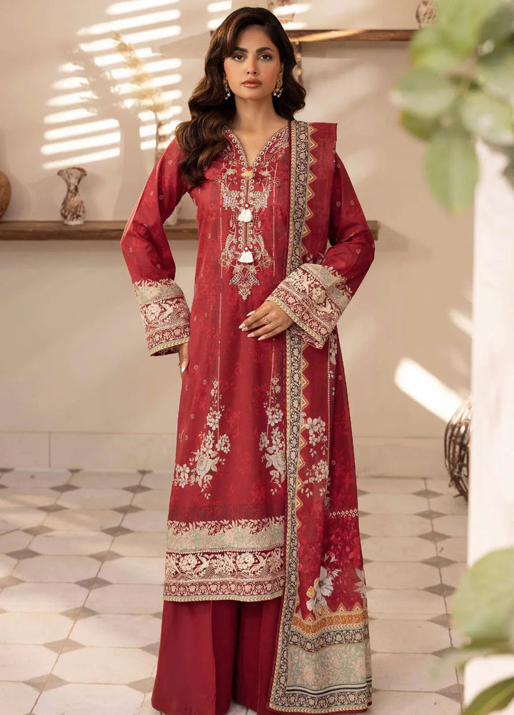 Motifz Embroidered Lawn Suits Unstitched 3 Piece 5412 Emine - Summer Collection