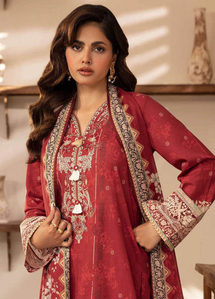 Motifz Embroidered Lawn Suits Unstitched 3 Piece 5412 Emine - Summer Collection