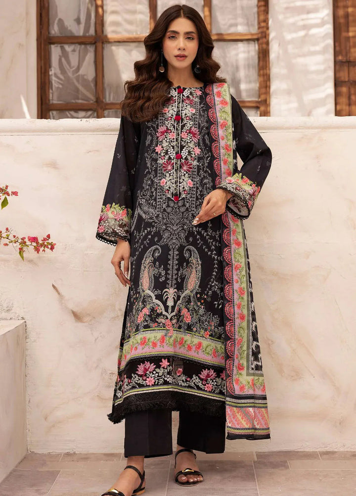 Motifz Embroidered Lawn Suits Unstitched 3 Piece 5413 Yaren - Summer Collection