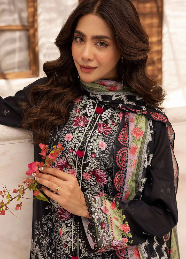 Motifz Embroidered Lawn Suits Unstitched 3 Piece 5413 Yaren - Summer Collection