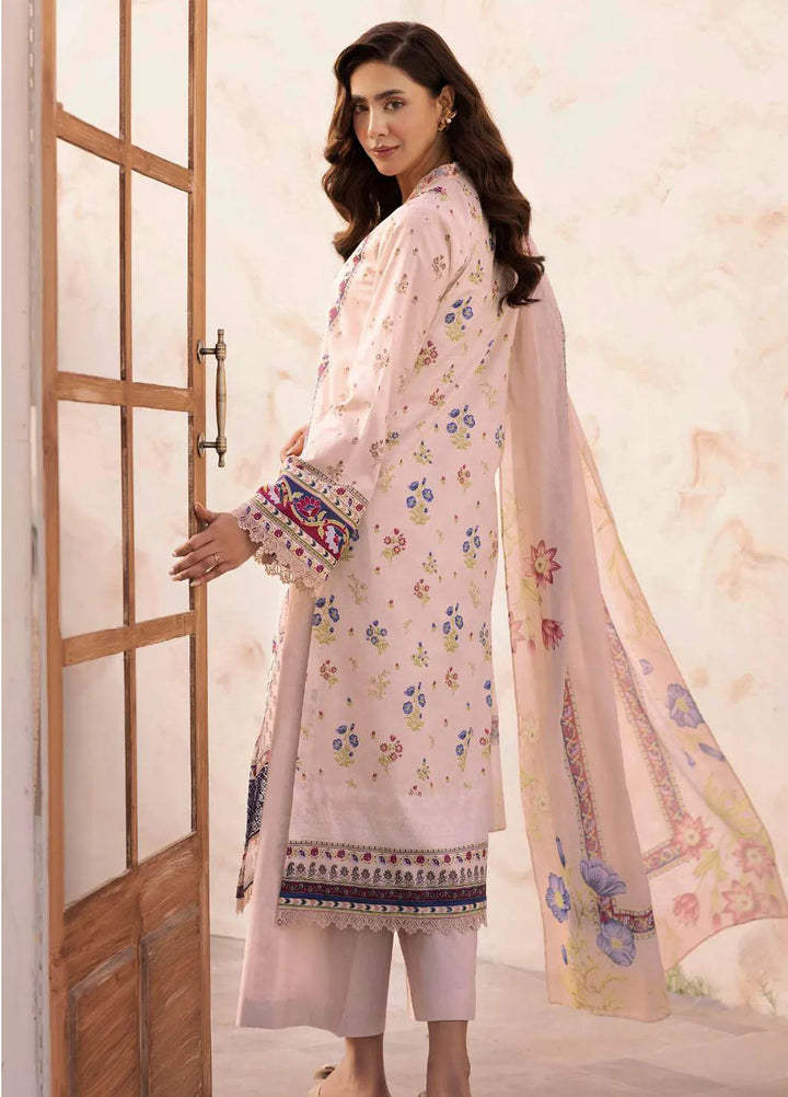 Motifz Embroidered Lawn Suits Unstitched 3 Piece 5414 Ruya - Summer Collection