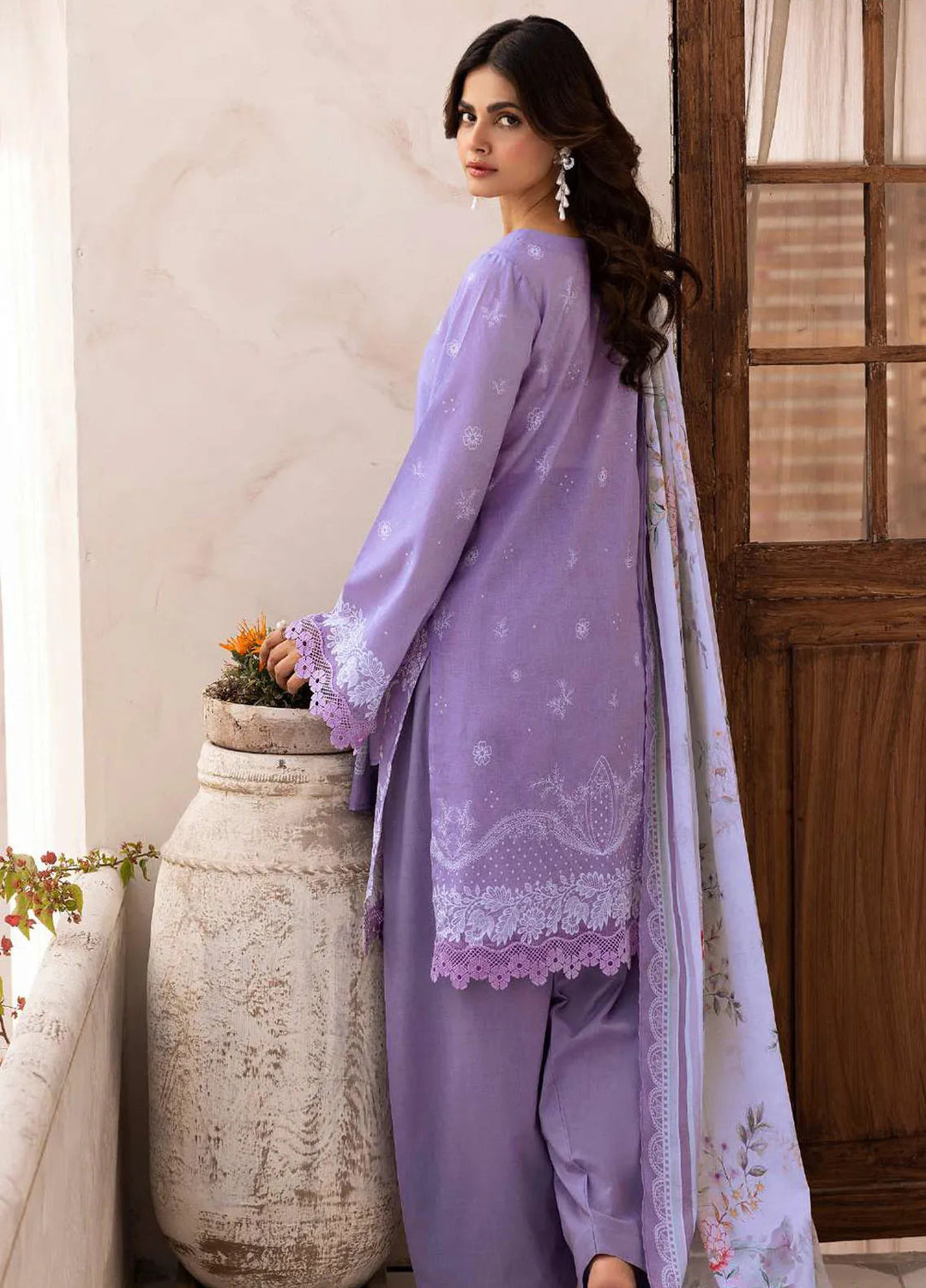 Motifz Embroidered Lawn Suits Unstitched 3 Piece 5415 Leah - Summer Collection