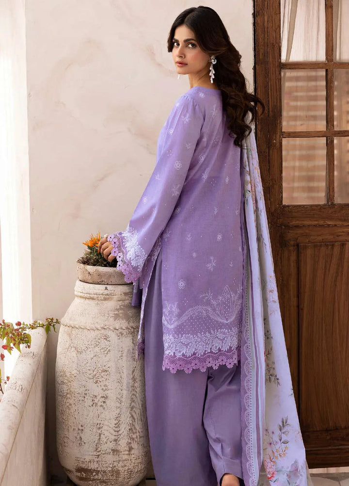 Motifz Embroidered Lawn Suits Unstitched 3 Piece 5415 Leah - Summer Collection