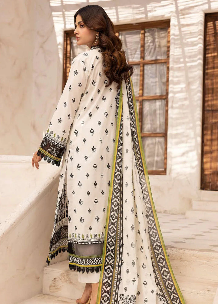 Motifz Embroidered Lawn Suits Unstitched 3 Piece 5417 Siraa - Summer Collection