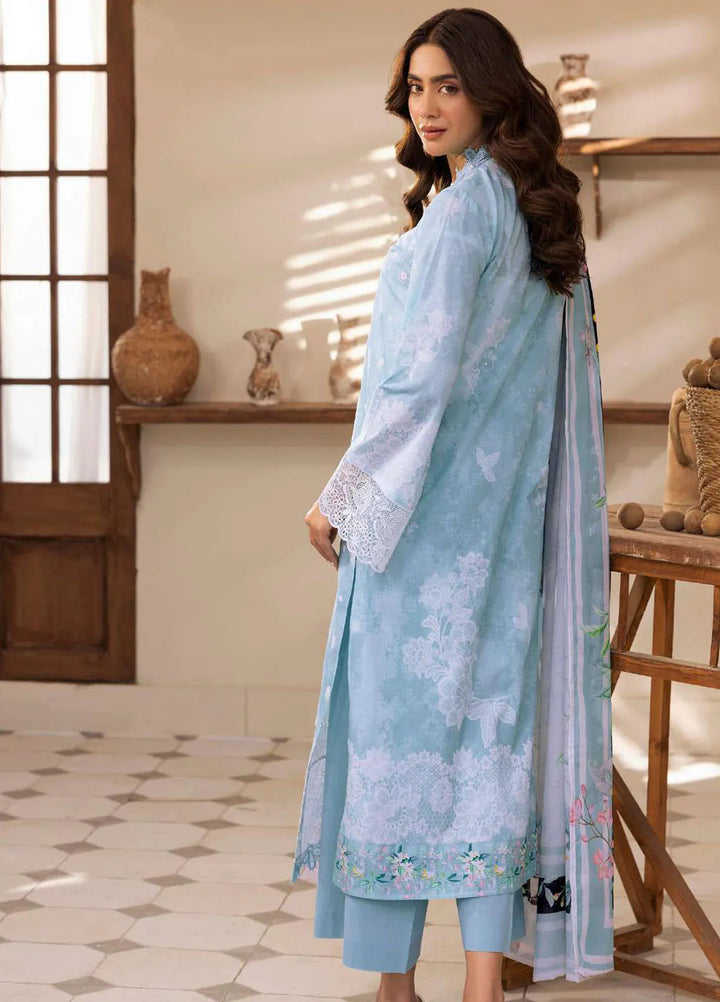 Motifz Embroidered Lawn Suits Unstitched 3 Piece 5420 Jane - Summer Collection