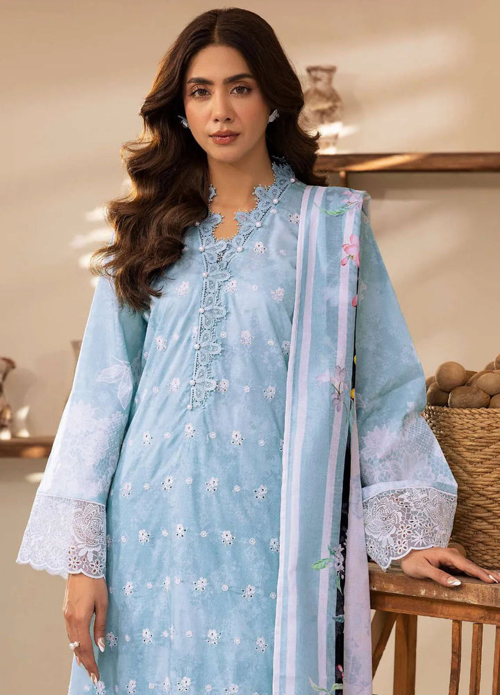 Motifz Embroidered Lawn Suits Unstitched 3 Piece 5420 Jane - Summer Collection