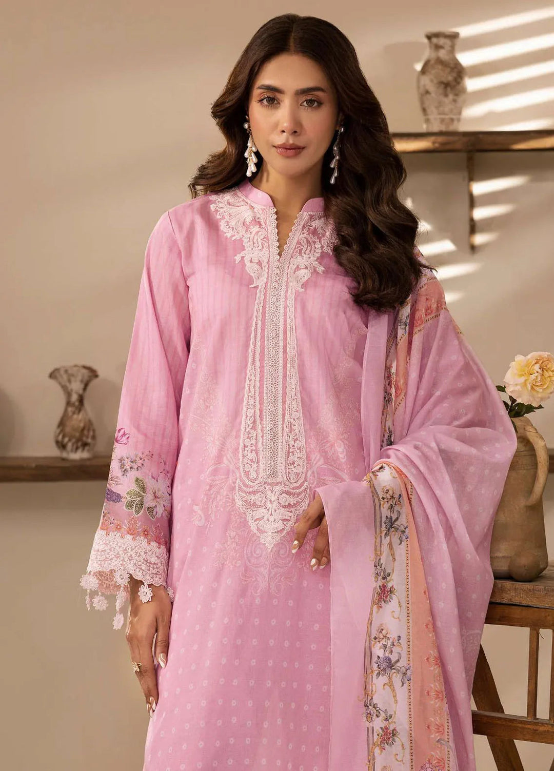 Motifz Embroidered Lawn Suits Unstitched 3 Piece 5421 Vera - Summer Collection