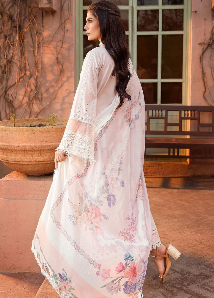 Motifz Embroidered Lawn Suits Unstitched 3 Piece MT24P2 4431-Afreen - Summer Collection