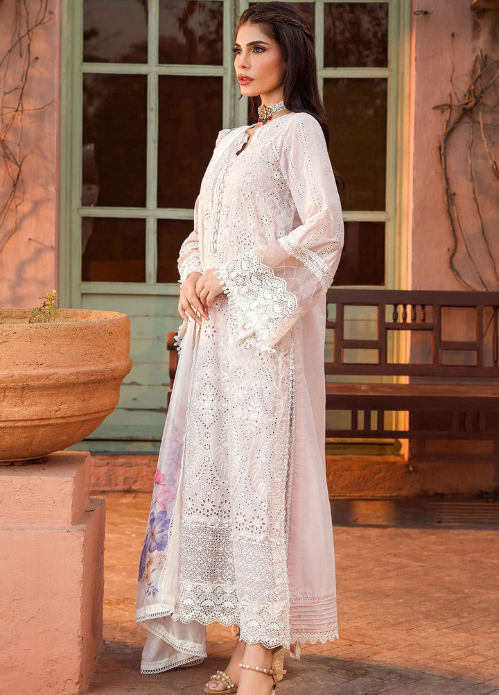 Motifz Embroidered Lawn Suits Unstitched 3 Piece MT24P2 4431-Afreen - Summer Collection
