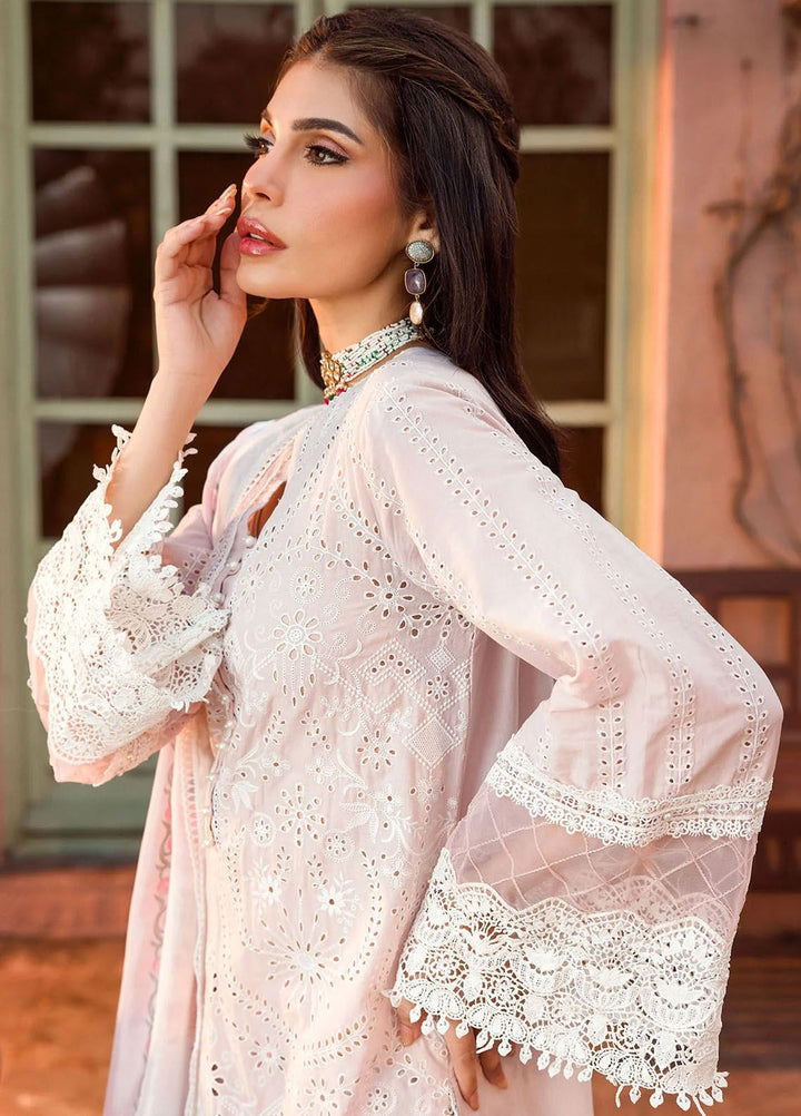 Motifz Embroidered Lawn Suits Unstitched 3 Piece MT24P2 4431-Afreen - Summer Collection