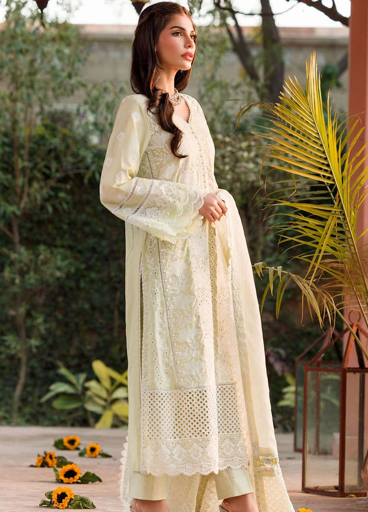 Motifz Embroidered Lawn Suits Unstitched 3 Piece MT24P2 4432-Benazir - Summer Collection