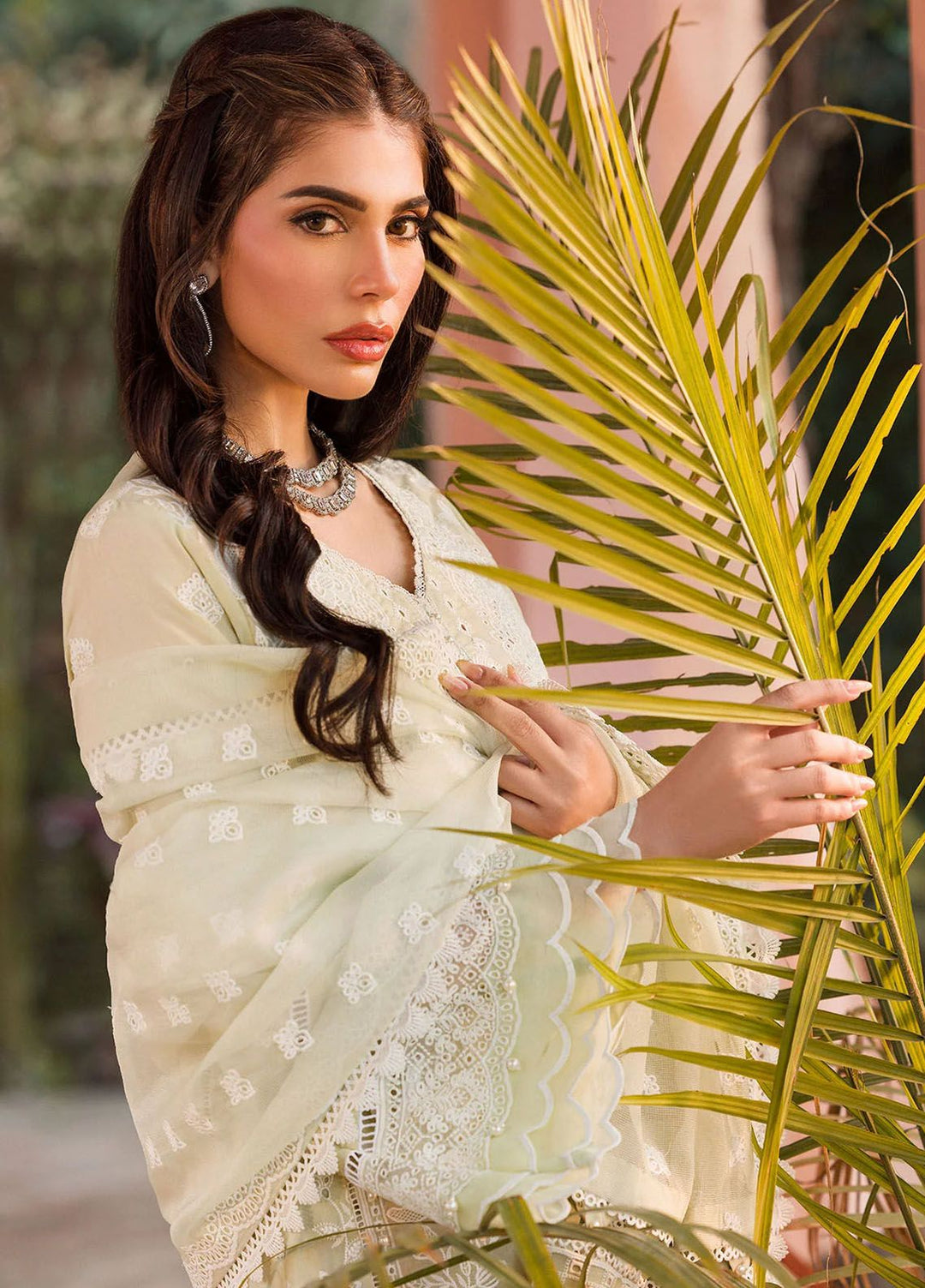 Motifz Embroidered Lawn Suits Unstitched 3 Piece MT24P2 4432-Benazir - Summer Collection