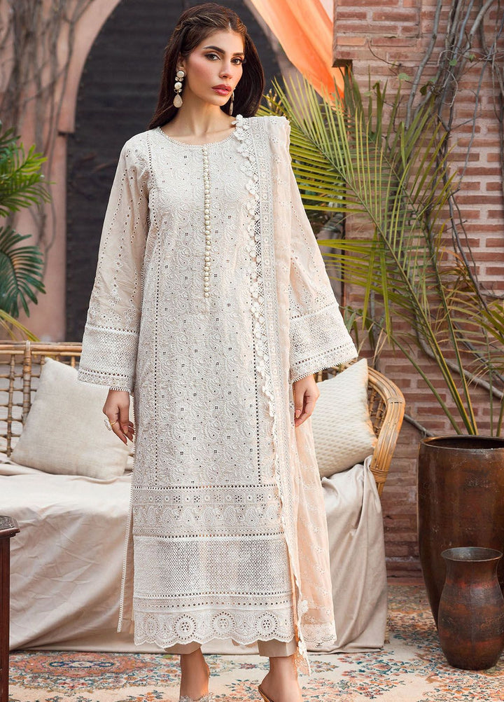 Motifz Embroidered Lawn Suits Unstitched 3 Piece MT24P2 4434-Shabnam - Summer Collection