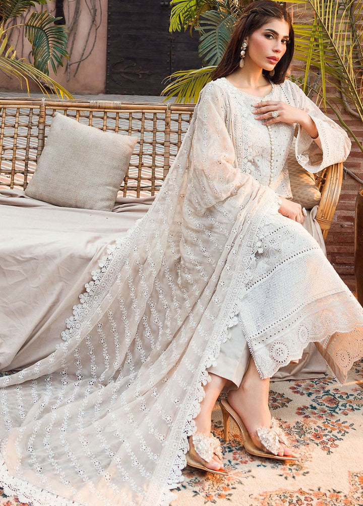 Motifz Embroidered Lawn Suits Unstitched 3 Piece MT24P2 4434-Shabnam - Summer Collection