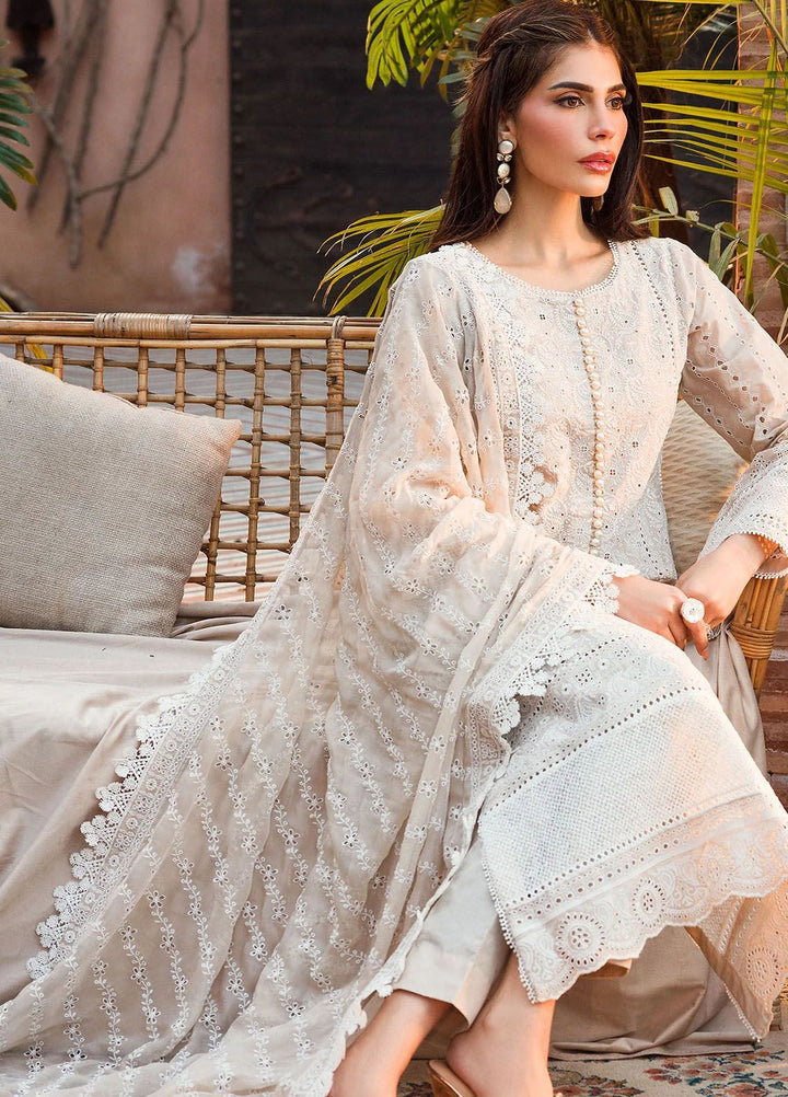 Motifz Embroidered Lawn Suits Unstitched 3 Piece MT24P2 4434-Shabnam - Summer Collection
