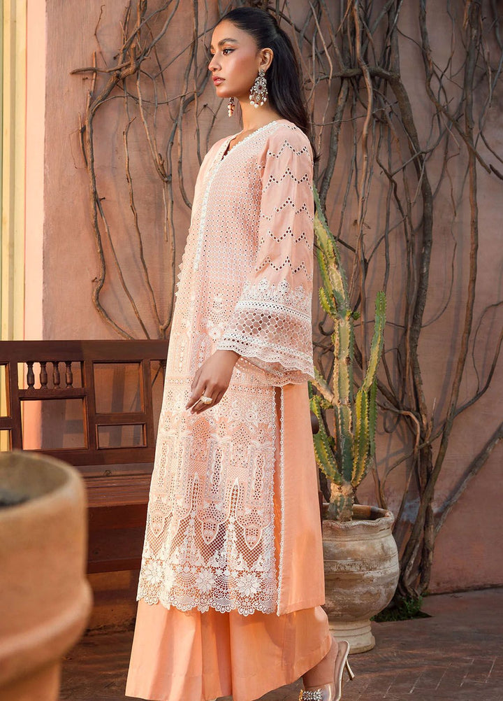 Motifz Embroidered Lawn Suits Unstitched 3 Piece MT24P2 4435-Sabiha - Summer Collection
