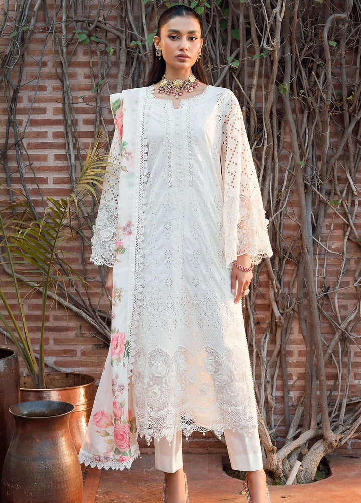 Motifz Embroidered Lawn Suits Unstitched 3 Piece MT24P2 4436-Rukaiyah - Summer Collection