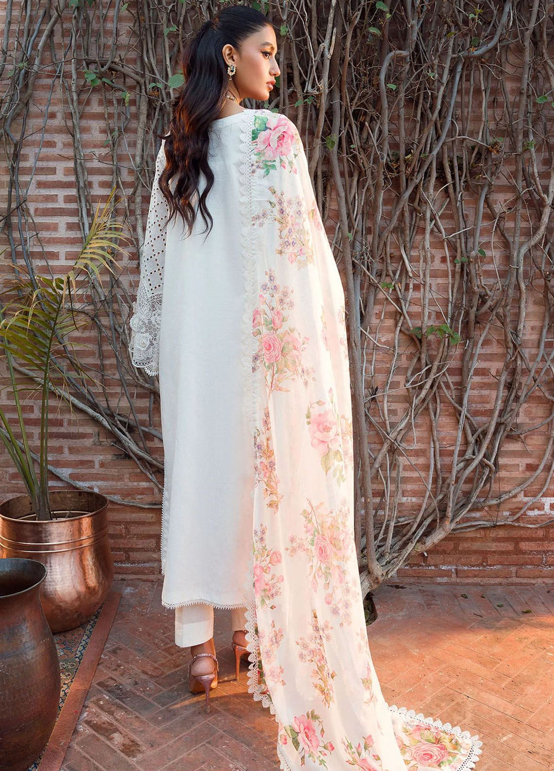 Motifz Embroidered Lawn Suits Unstitched 3 Piece MT24P2 4436-Rukaiyah - Summer Collection