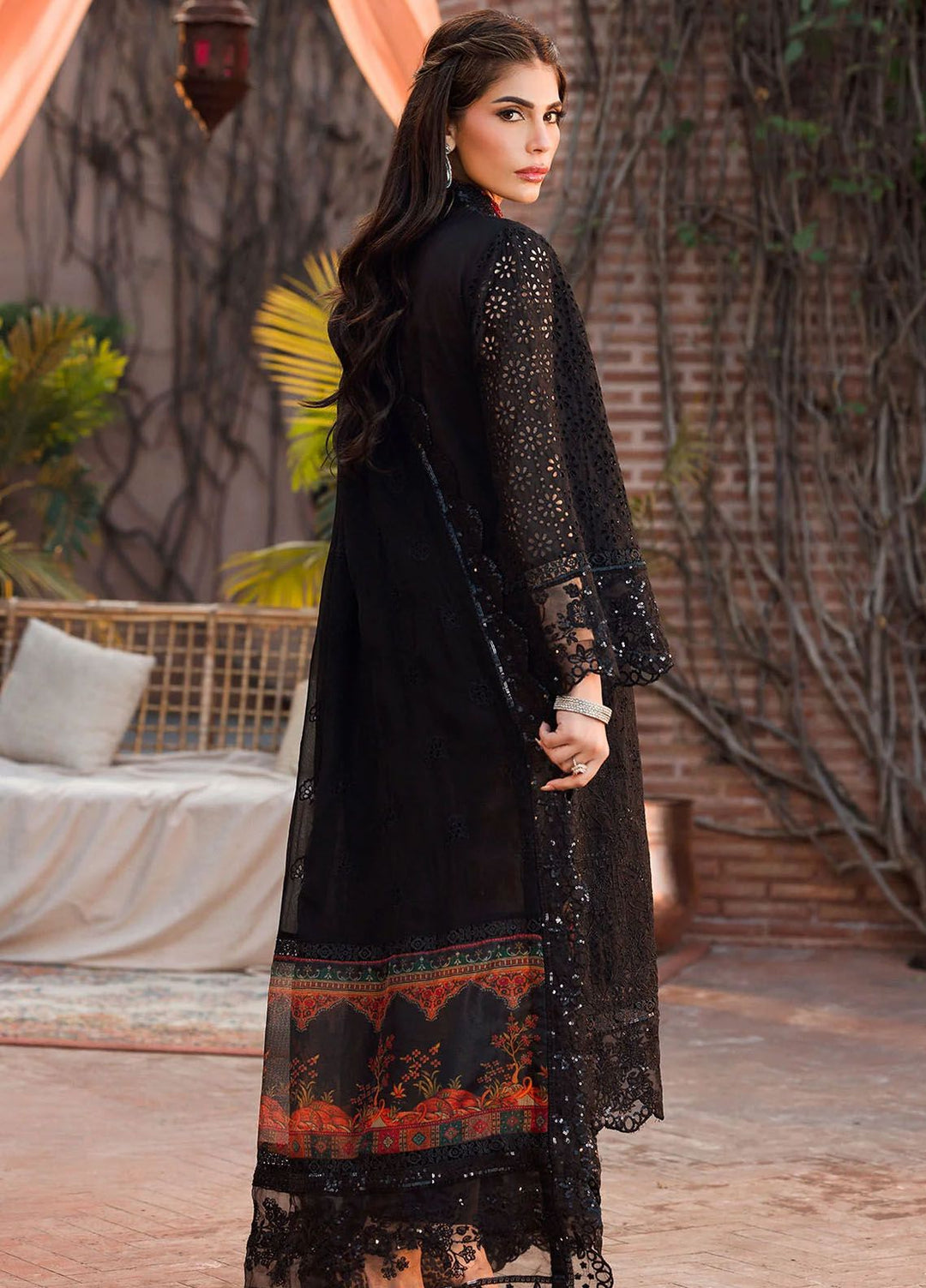 Motifz Embroidered Lawn Suits Unstitched 3 Piece MT24P2 4437-Tabassum - Summer Collection