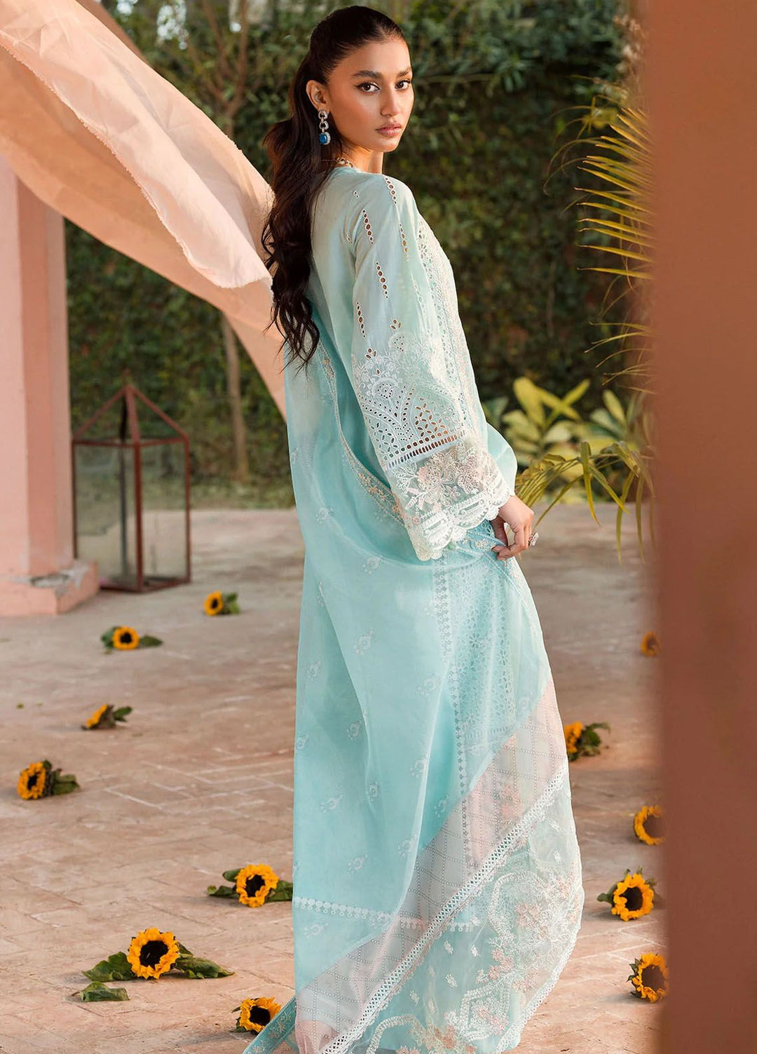 Motifz Embroidered Lawn Suits Unstitched 3 Piece MT24P2 4438-Zohra - Summer Collection