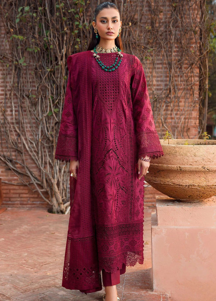Motifz Embroidered Lawn Suits Unstitched 3 Piece MT24P2 4439-Yasmeen - Summer Collection