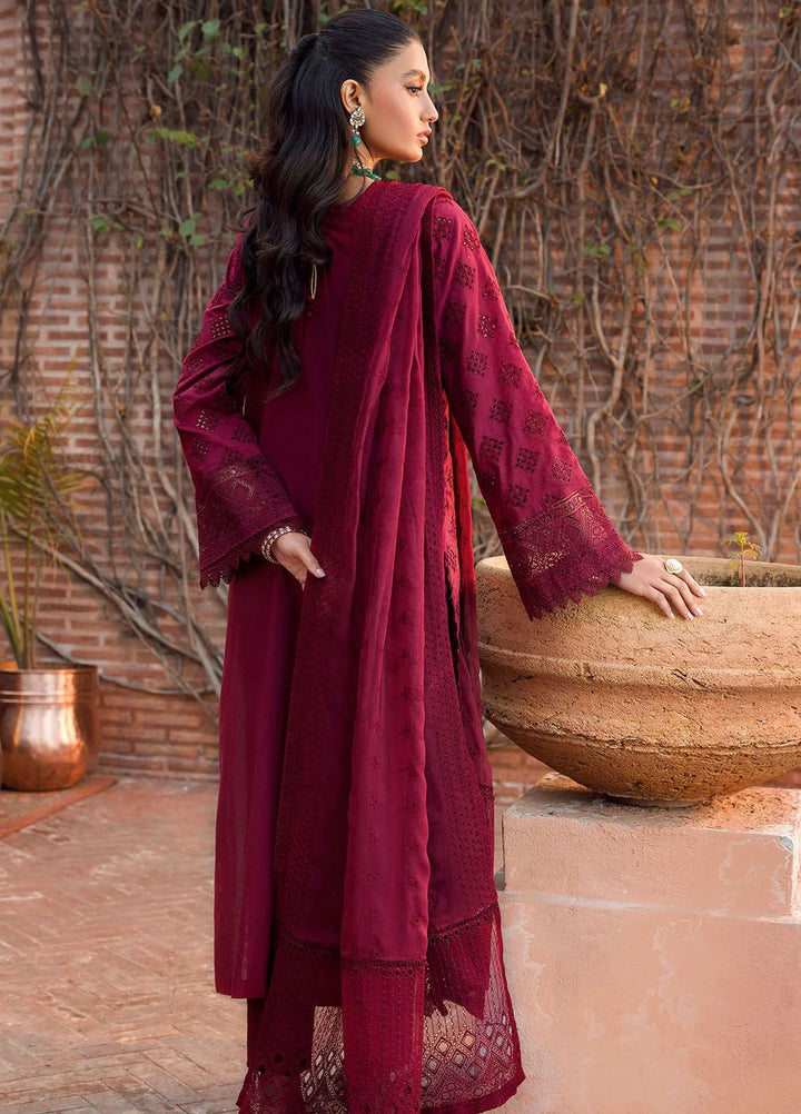 Motifz Embroidered Lawn Suits Unstitched 3 Piece MT24P2 4439-Yasmeen - Summer Collection