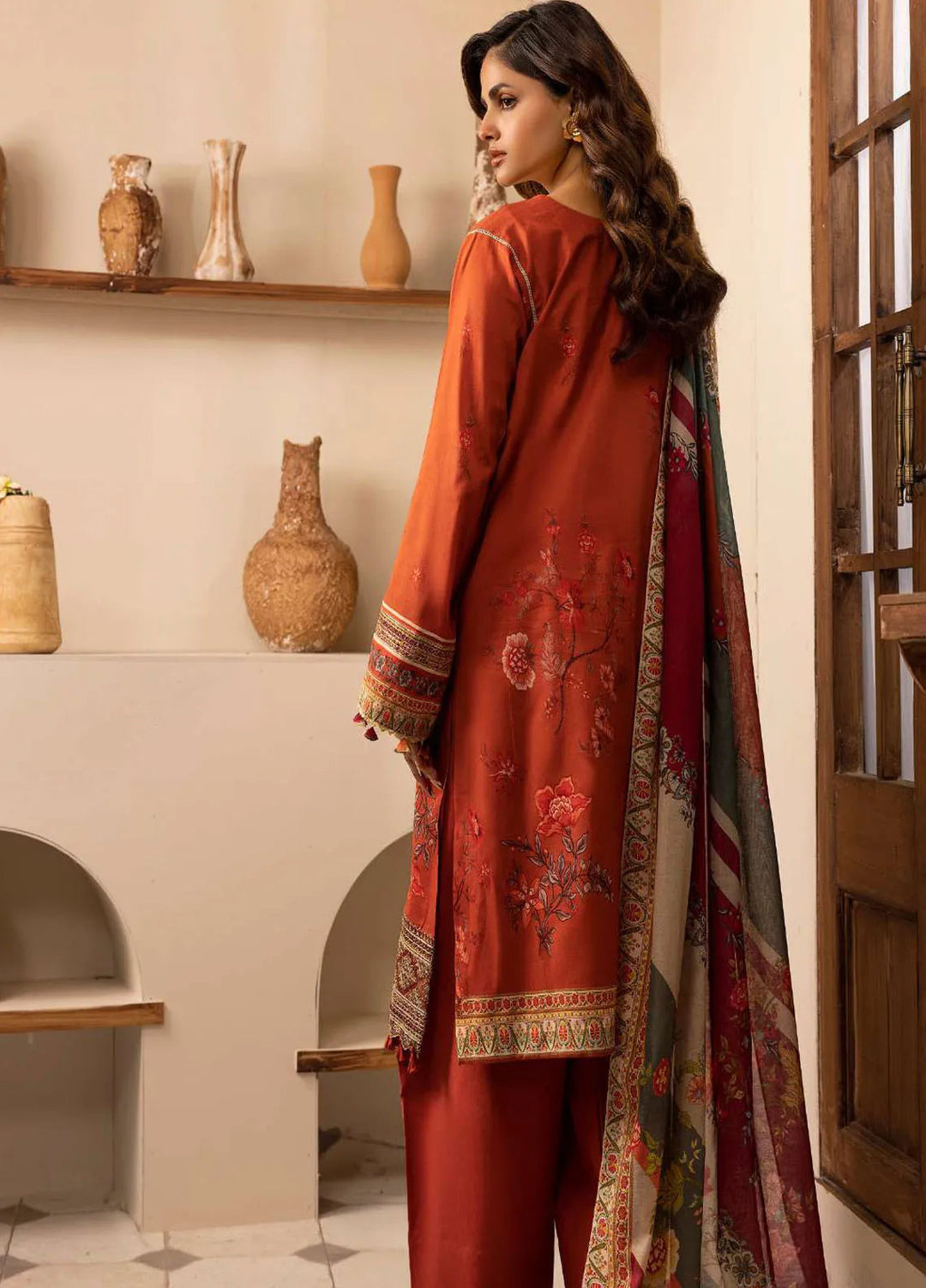 Motifz Embroidered Lawn Suits Unstitched 3 Piece MT25DPL D-5473 Brenna - Summer Collection