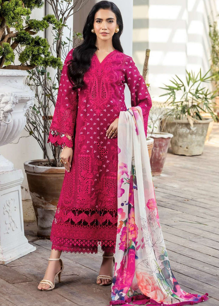 Motifz Embroidered Lawn Suits Unstitched 3 Piece MT25LL 5311 Liana - Summer Collection