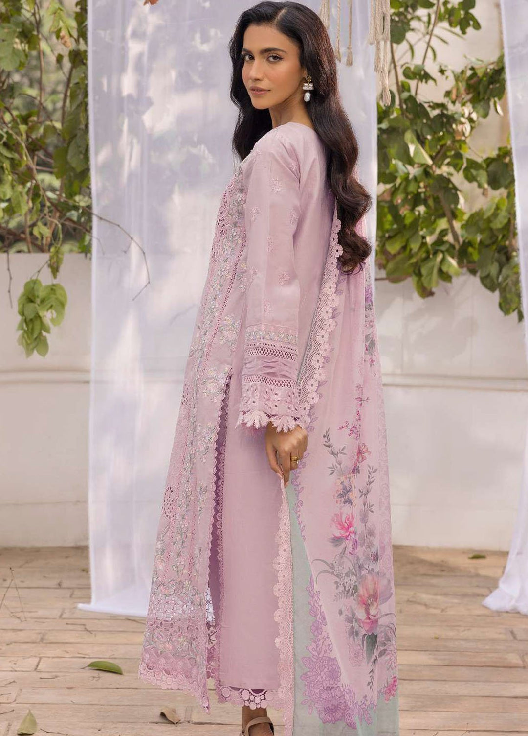 Motifz Embroidered Lawn Suits Unstitched 3 Piece MT25LL 5312 Aveline - Summer Collection