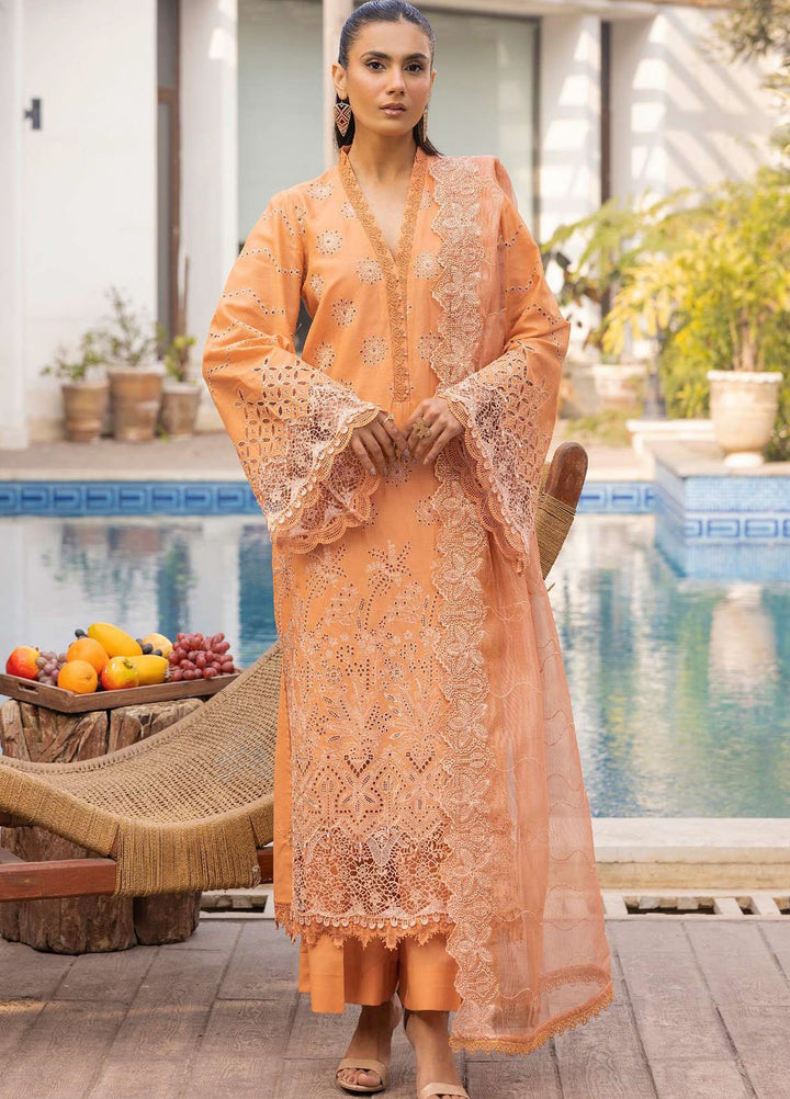 Motifz Embroidered Lawn Suits Unstitched 3 Piece MT25LL 5315 Corinne - Summer Collection
