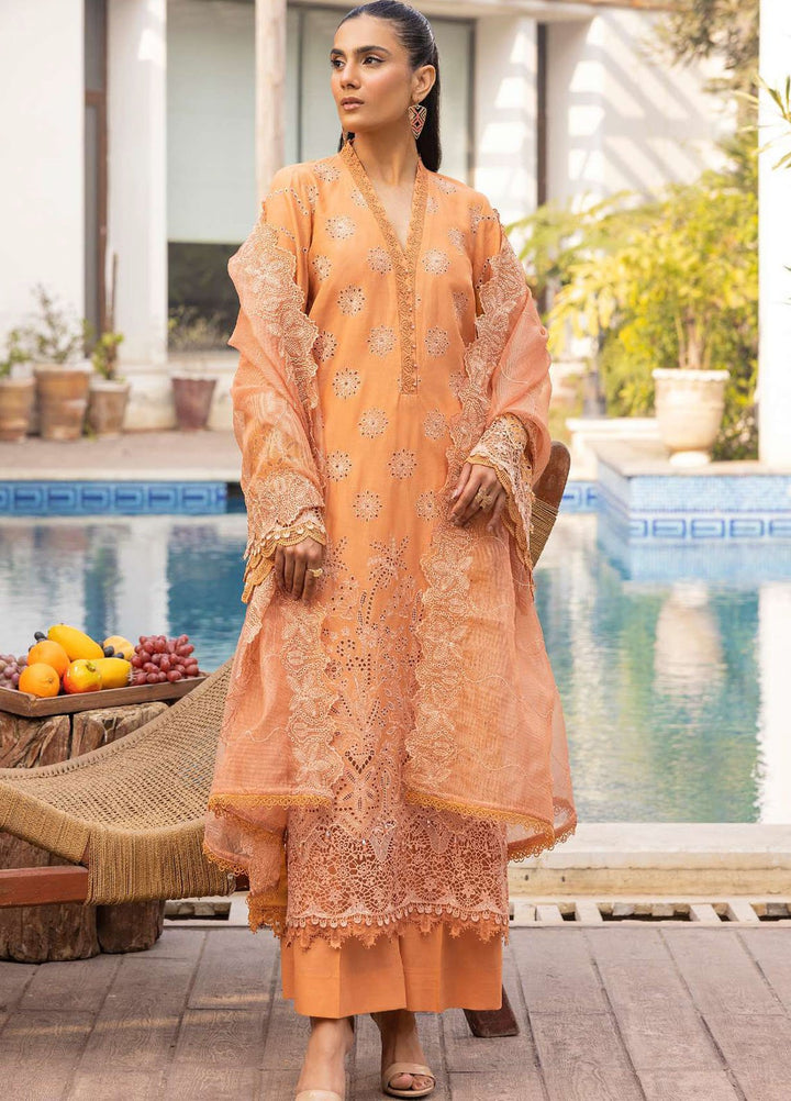Motifz Embroidered Lawn Suits Unstitched 3 Piece MT25LL 5315 Corinne - Summer Collection