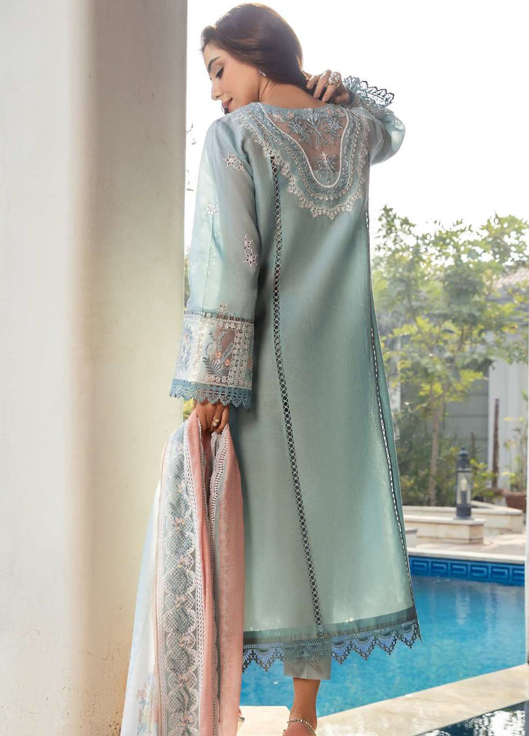 Motifz Embroidered Lawn Suits Unstitched 3 Piece MT25LL 5316 Remy - Summer Collection