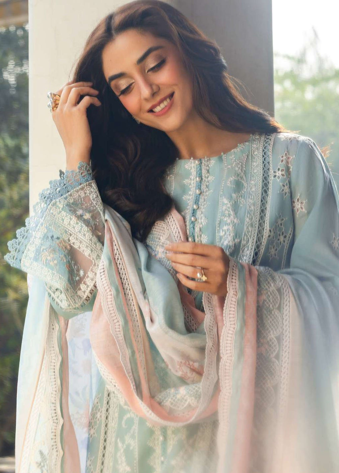 Motifz Embroidered Lawn Suits Unstitched 3 Piece MT25LL 5316 Remy - Summer Collection