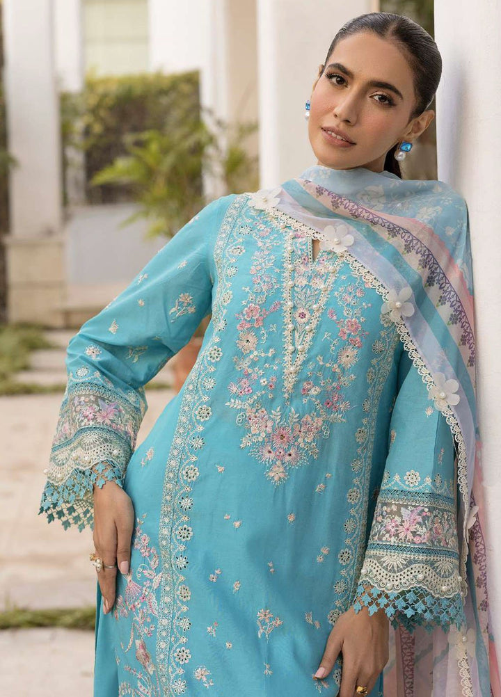 Motifz Embroidered Lawn Suits Unstitched 3 Piece MT25LL 5317 Sera-Phine - Summer Collection