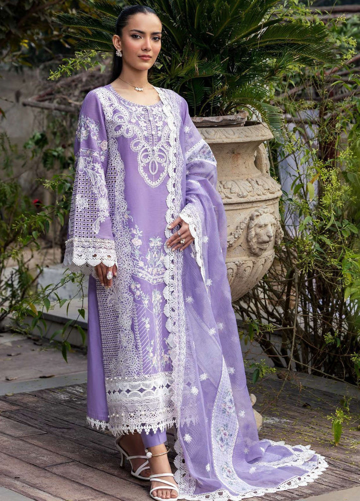 Motifz Embroidered Lawn Suits Unstitched 3 Piece MT25LL 5318 Elise - Summer Collection
