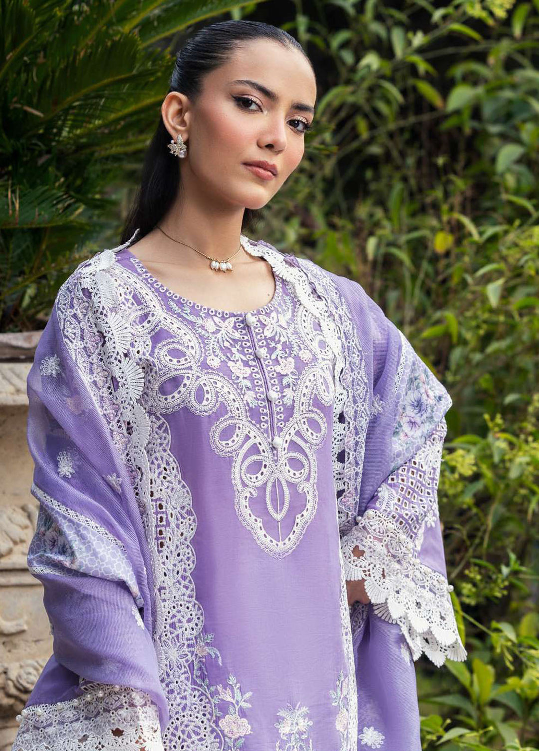 Motifz Embroidered Lawn Suits Unstitched 3 Piece MT25LL 5318 Elise - Summer Collection