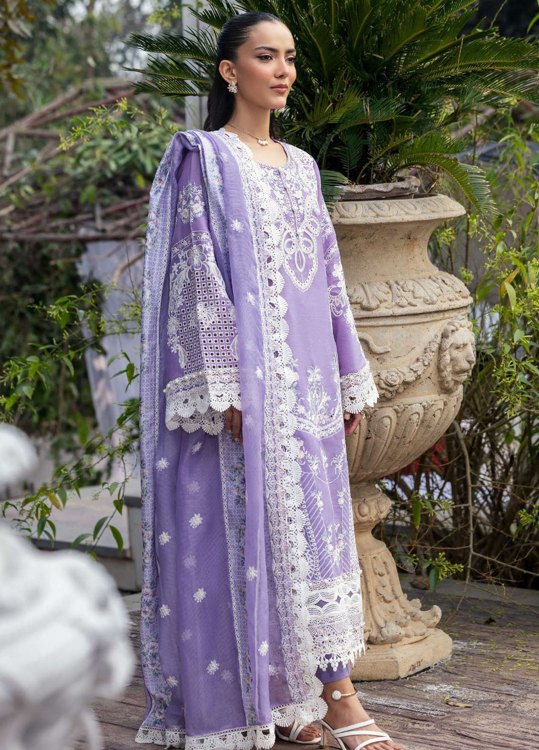 Motifz Embroidered Lawn Suits Unstitched 3 Piece MT25LL 5318 Elise - Summer Collection