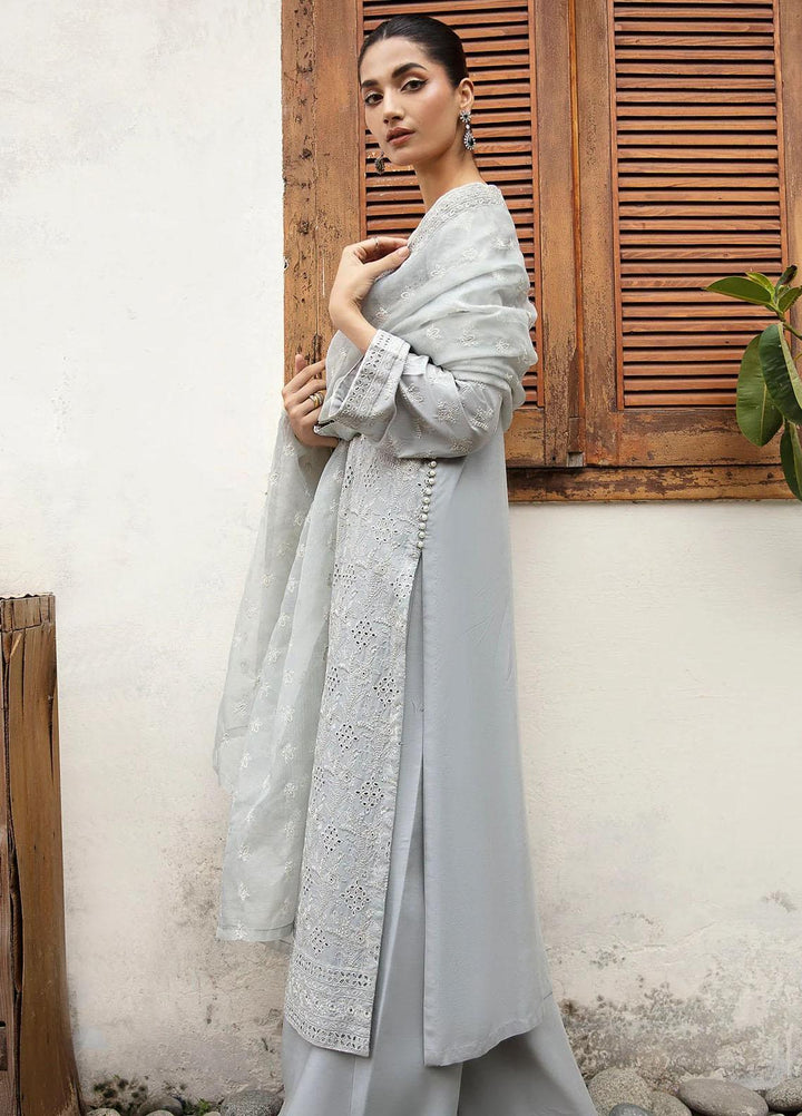 Motifz Embroidered Linen Suits Unstitched 3 Piece MT23L MWU04266 Morganite - Premium Collection
