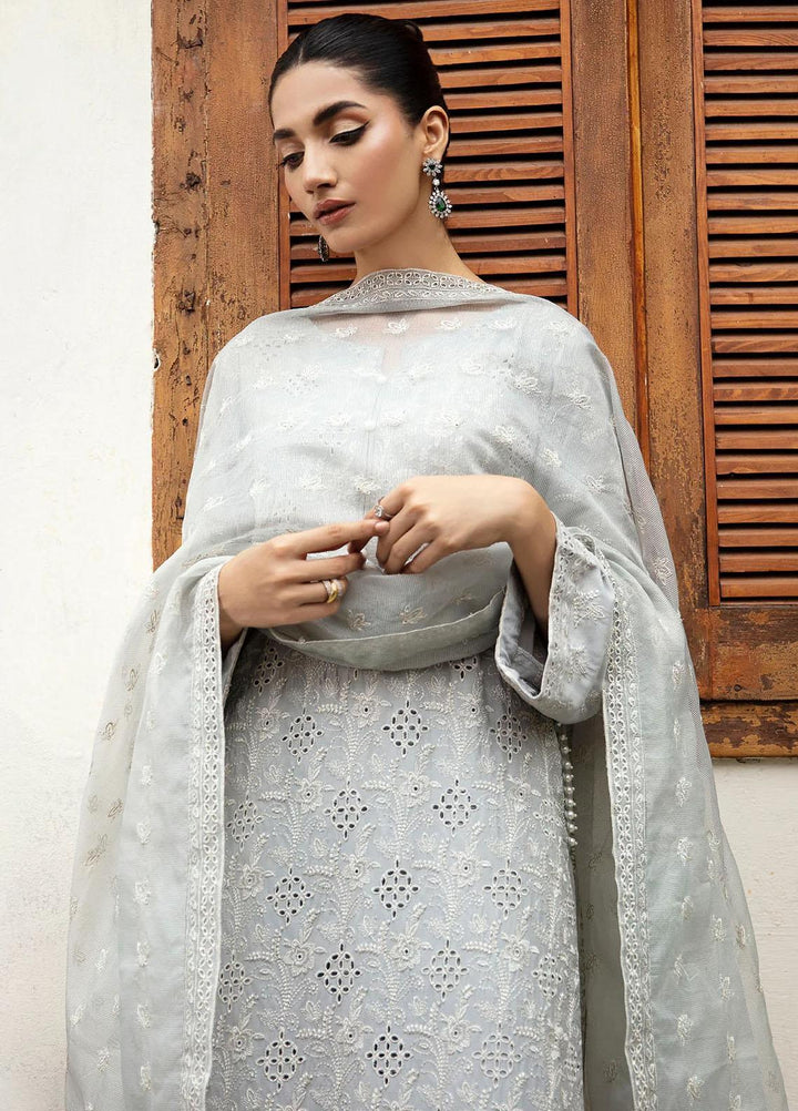 Motifz Embroidered Linen Suits Unstitched 3 Piece MT23L MWU04266 Morganite - Premium Collection