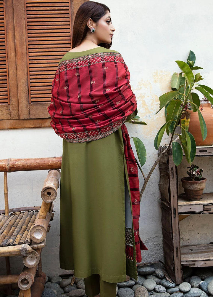 Motifz Embroidered Linen Suits Unstitched 3 Piece MT23L MWU04270 Nuray - Premium Collection