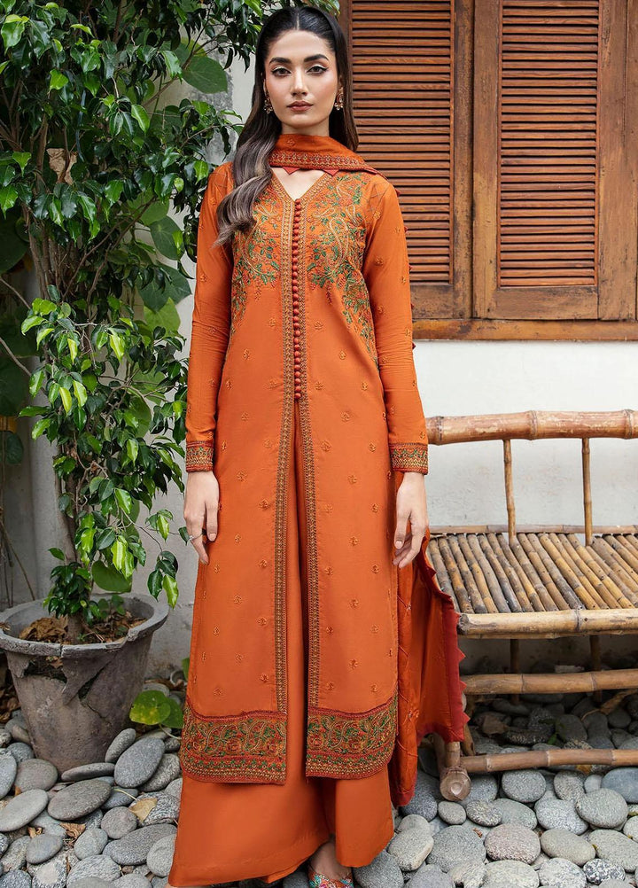 Motifz Embroidered Linen Suits Unstitched 3 Piece MT23L MWU04273 Rima - Premium Collection