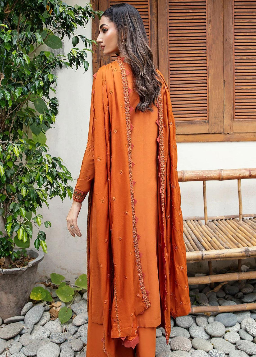 Motifz Embroidered Linen Suits Unstitched 3 Piece MT23L MWU04273 Rima - Premium Collection