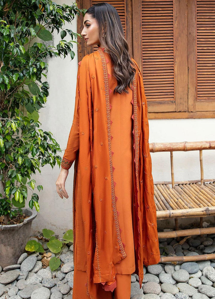 Motifz Embroidered Linen Suits Unstitched 3 Piece MT23L MWU04273 Rima - Premium Collection