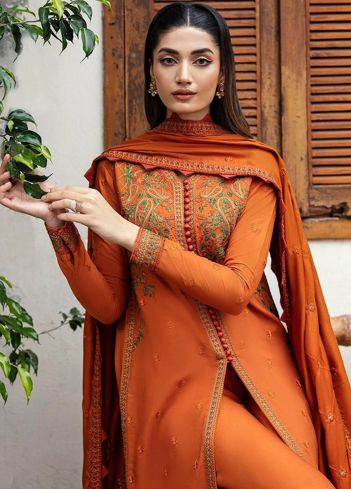 Motifz Embroidered Linen Suits Unstitched 3 Piece MT23L MWU04273 Rima - Premium Collection