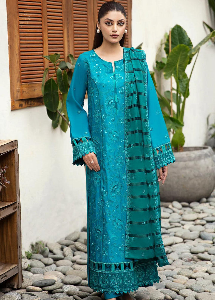Motifz Embroidered Linen Suits Unstitched 3 Piece MT23L MWU04275 Celine - Premium Collection