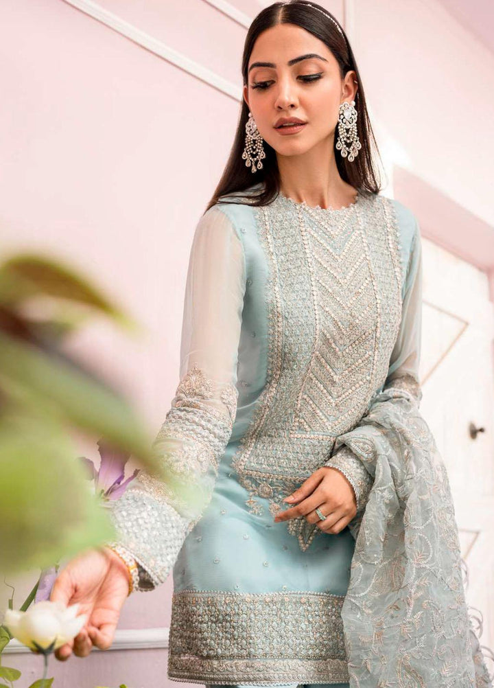 Motifz Embroidered Chiffon Suits Unstitched 3 Piece MT23PB MWU04112 Zel - Luxury Collection